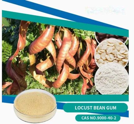 유기농 식품 및 화장품 등급 카로브  gomme 파우더 CAS NO 9000-40-2 Locust Bean Gum